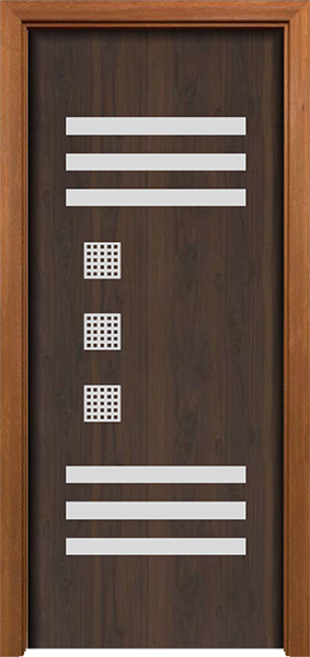 Metal Suede Laminate Doors